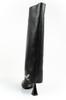 Karl Lagerfeld Debut II Damenschuhe Lederstiefel schwarz Fashion [KL32084 F0X]