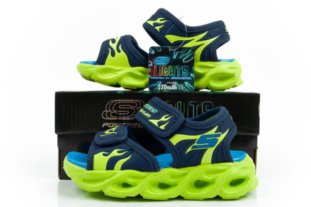 Skechers Kindersandalen [400102N/NVLM], blau.