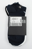 Emporio Armani Calza Baumwoll-Knöchelsocken, Komfortables 3er-Pack, Marineblau, Schwarz, Weiß
