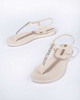 Ipanema Sandal Class Damen-Flip-Flops in Beige mit Strasssteinen