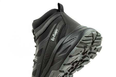 Lee Cooper Herren Winter-Wanderstiefel, isoliert, wasserdicht, Schwarz