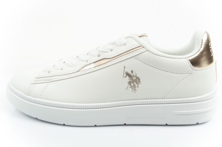 U.S. Polo Assn. Damen-Sneaker, modisch, bequem, weiß