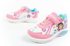 Leomil Gabby's Doll House Kinder-Sportschuhe, Sneaker, LED-Leuchten, Pink
