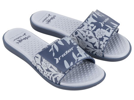 Rider Pool Damen Flip-Flops, bequem blau, modisch für den Strand