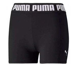 Puma Damen Trainingsshorts, 3-String Stretch, Schwarz, Bequem