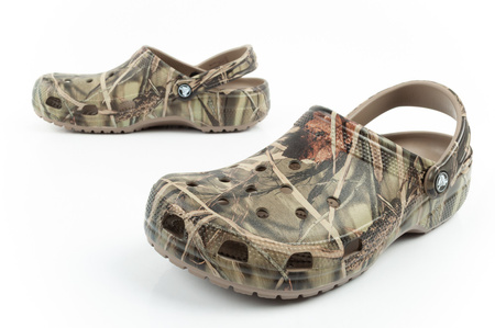 Crocs Classic Herren-Clogs, modisch, bequem, Helles Khaki