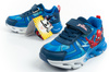 Leomil Spiderman Kinder-Sneaker, leicht, mit Klettverschluss und LED-Beleuchtung, blau