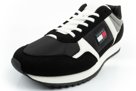 Tommy Hilfiger Herren-Sneaker TJM Runner Casual, Schwarz