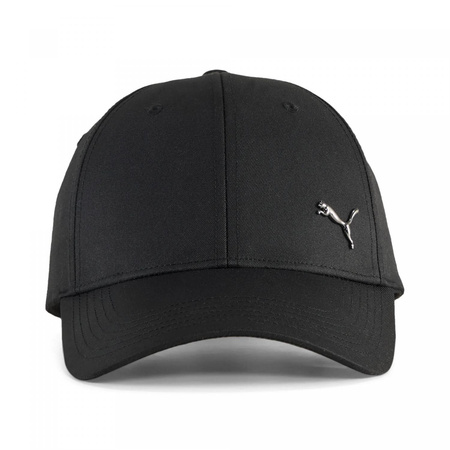 Puma Ess Metal Kinder-Baseballkappe, verstellbar, Schwarz, Baumwolle