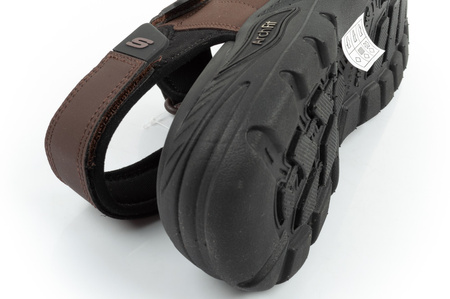 Skechers Herren-Sandalen mit Klettverschluss für den Sommer