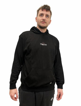 O'Neill Aguazul Herren-Kapuzenpullover mit Känguru-Motiv, schwarz