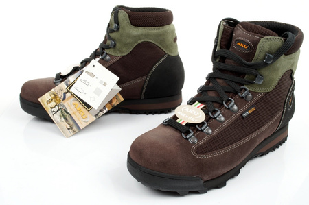 Aku Slope GTX Damen-Trekkingschuhe in Braun und Grün