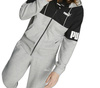 Puma Herren-Sport-Sweatshirt mit Reißverschluss [849842 04], Grau und Schwarz.