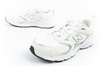 New Balance Herren-Sportschuhe, strapazierfähig, modisch, Weiß und Silber