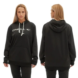 O'Neill Herren-Kapuzenpullover „Rutile“ mit Känguru-Motiv, Schwarz