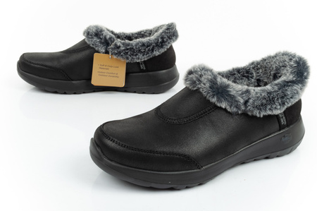 Skechers ON-THE [175490/BKGY] SLIP-IN Winterschuhe, schwarz.