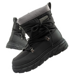 Lee Cooper Damen Winter-Wanderschuhe, Schwarz und Grau