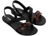 Ipanema Damen-Sandalen „Vibrant Sandal Fem“, modisch, bequem, Schwarz, Braun