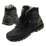 Grisport Herren-Trekkingschuhe Nero Dakar SPO-TEX aus Leder, Schwarz