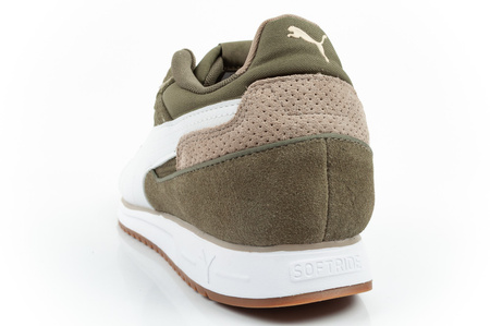 Puma Softride ST Miler Herren-Sneaker, modisch und bequem, Olivgrün