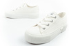 Lee Damen-Sneaker Isla, Weiß, Plateau, Komfortabel