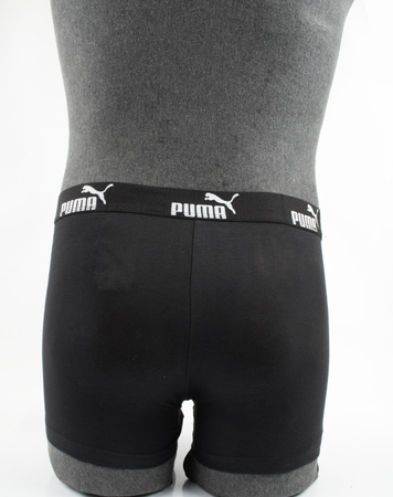 Puma Herren-Boxershorts, 9er-Pack, Schwarz, Grau, Khaki, Komfortable Baumwolle