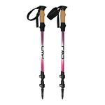 CMP Aluminium-Trekkingstöcke, leichte Nordic-Walking-Stöcke, Pink und Lila