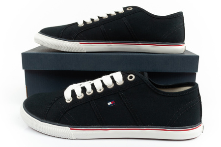 Tommy Hilfiger Herren Sportschuhe Sneakers modisch bequem schwarz [FM56816983]