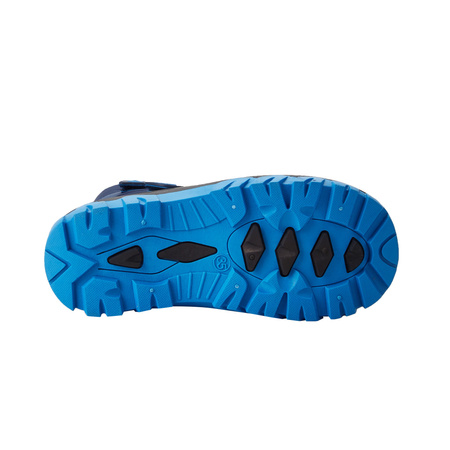 Lee Cooper Winterstiefel für Kinder – gefütterte Schneestiefel in Marineblau mit Klettverschluss