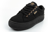 Lee Cooper Damen-Sneaker, modisch, Schwarz