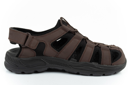Skechers Arch Fit Herrensandalen [204348/CHOC], braun.