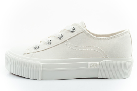 Lee Damen-Sneaker Isla, Weiß, Plateau, Komfortabel