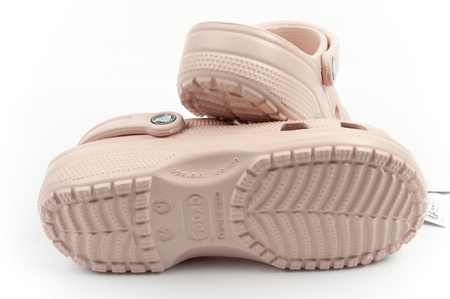 Crocs Classic Damen-Clogs-Sandalen, puderrosa, modisch und bequem