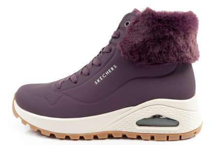Skechers Uno Rugged Damen Winterstiefeletten, Lila
