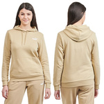 Damen Puma Ess+ Embroidery Hoodie [848332 84], beige.