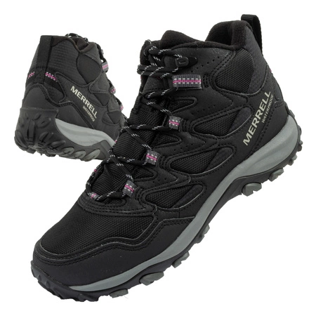 Merrell West Rim Sport Thermo [J036814] Damen Sportschuhe, wasserdicht, schwarz.