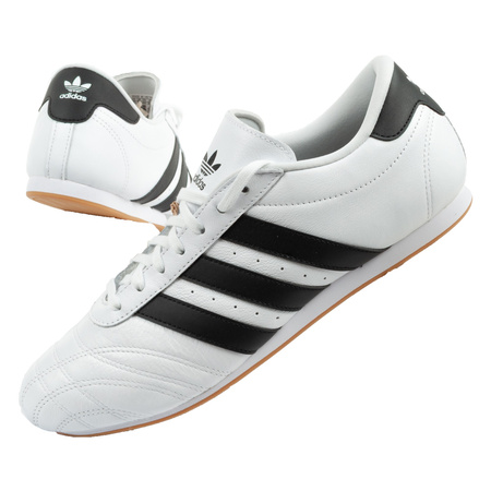 Modische Damen-Sportschuhe Adidas Taekwondo Lace aus Leder – Weiß