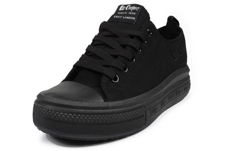 Lee Cooper Damen-Sneaker [LCW-23-44-1624L], schwarz.
