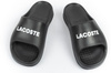 Lacoste Serve Slide Damen-Flip-Flops [2002H], schwarz.