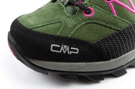 CMP Rigel Damen-Wanderschuhe aus Leder, robust, wasserdicht, knöchelhoch, Grün