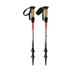 CMP Aluminium-Trekkingstöcke, leichte Nordic-Walking-Stöcke, Pink, Schwarz