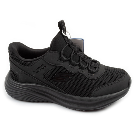 Skechers Bounder Pro Slip-Ins Kinder-Sneaker, Schwarz