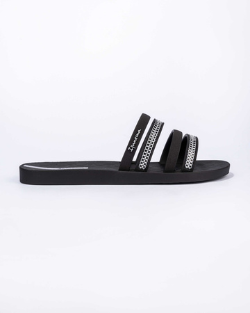 Ipanema Damen-Flip-Flops aus Mesh, modisch und bequem, Schwarz