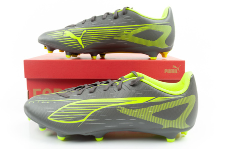 Puma Ultra 5 Play FG/AG Fußballschuhe, Naturrasen, Hellgraugrün