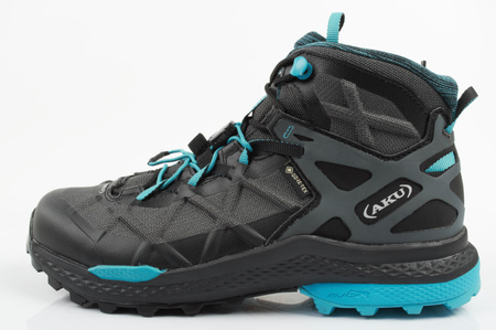 Aku Rocket Gore-Tex Damen-Wanderschuhe, Grau, Blau