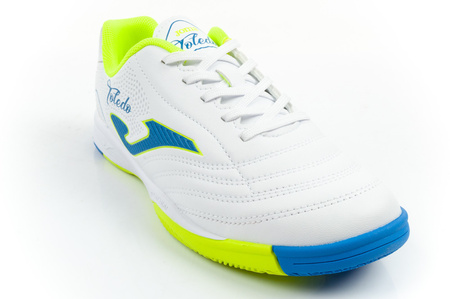 Joma Toledo JR 2602 Hallenfußballschuhe für Kinder, Weiß