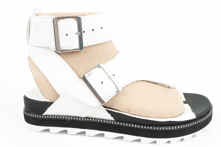 Sorel Flip Flop Sandalen, Leder [NL6272-125] 