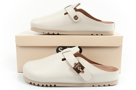 Scholl Grace Damenschuhe [F306821171] Clogs, Beige.