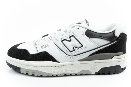 New Balance 550 Kinder-Sportschuhe, Leder-Sneaker, modisch, Schwarz-Weiß
