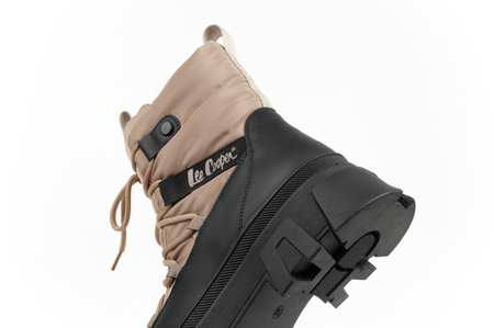 Lee Cooper Damen-Schneestiefel [LCJ-24-47-3143L], Beige.